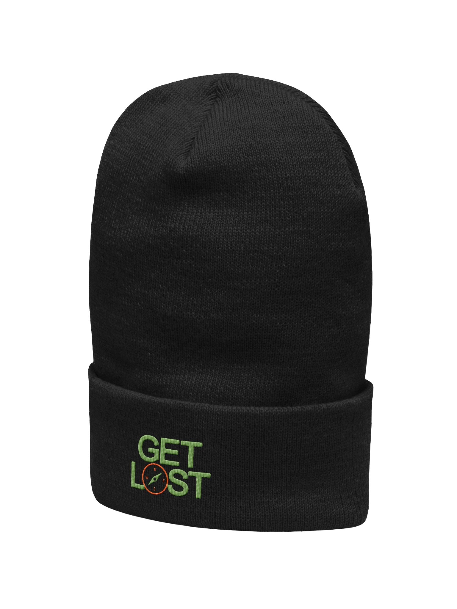 EMBROIDERED BEANIE DARK MODE product image (2)