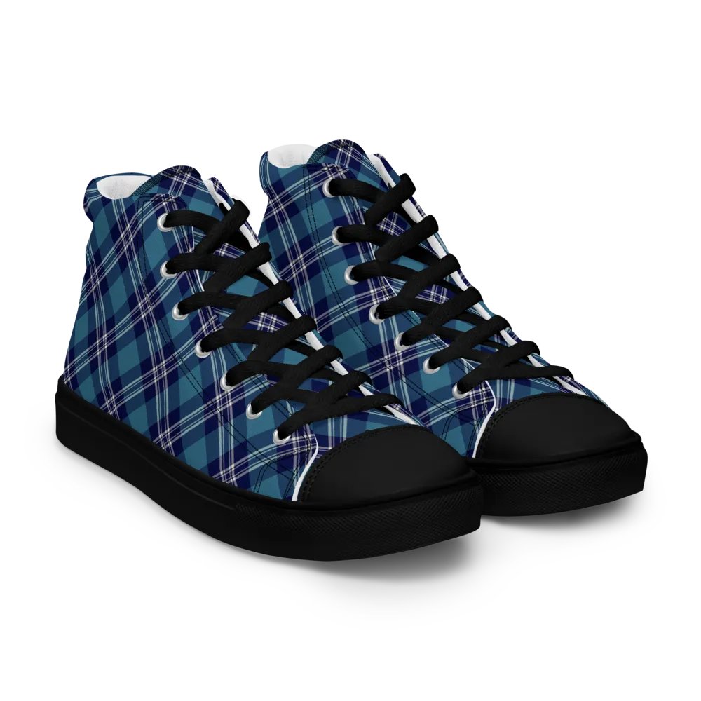 St Andrews Tartan Men's High Top Shoes product image (1)