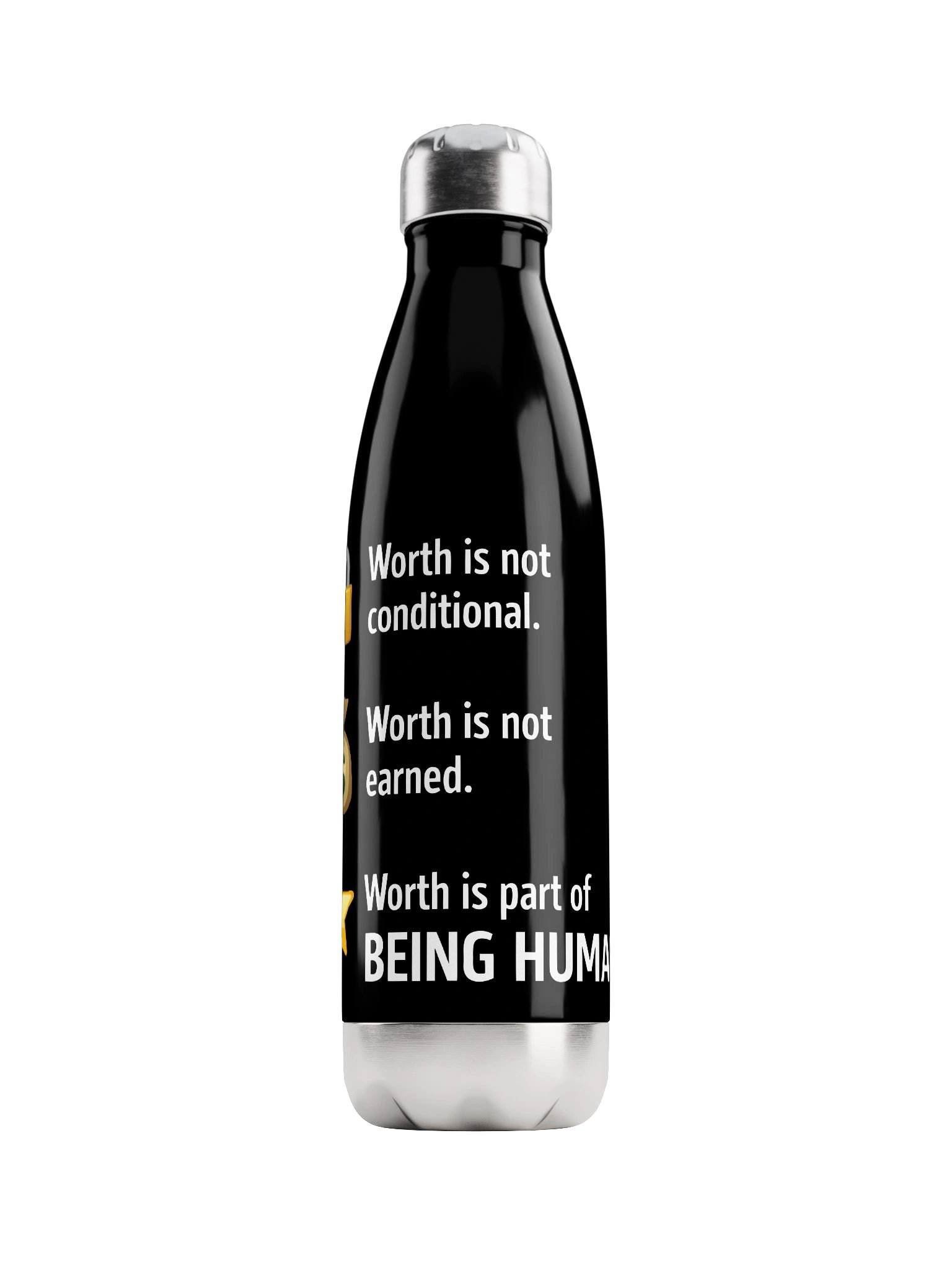 Being Human: Stainless Steel Water Bottle product image (1)