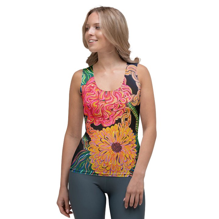 Flowers & Chains 1 Femme Tank product image (1)