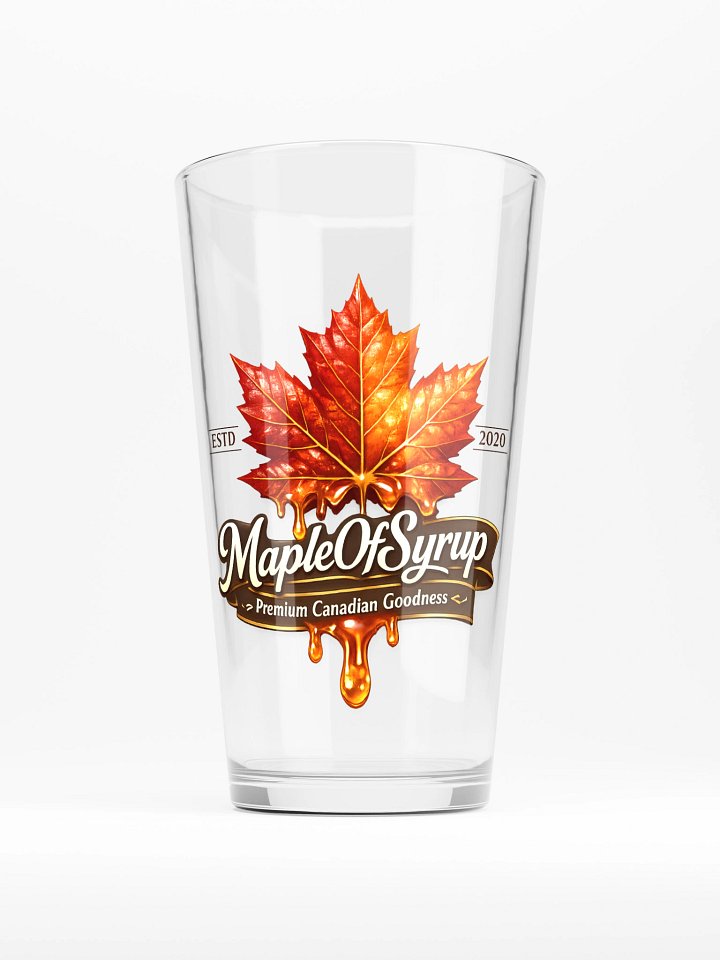 Premium Canadian Goodness Pint Glass product image (1)
