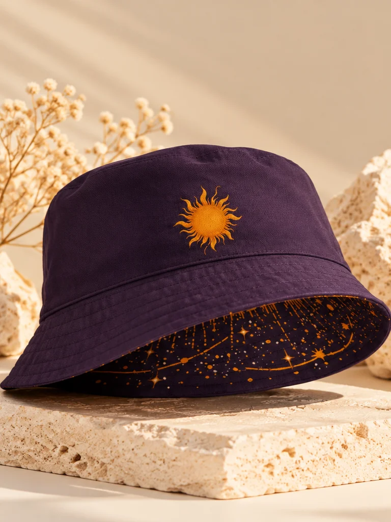 Eclipse Bucket Hat — Plum product image (1)