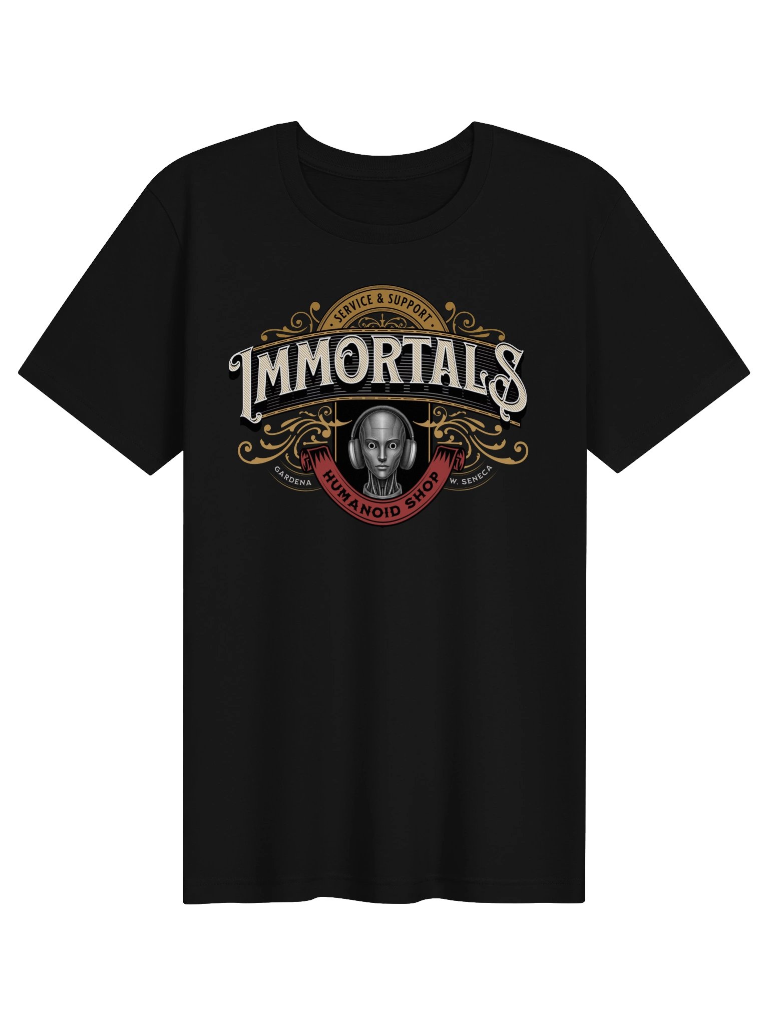 Immortals | Humanoid Robotics Shop Tee product image (1)