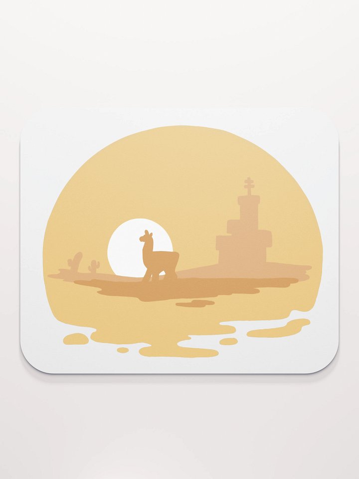 For Pizza Desert Duo Mouse Pad product image (2)