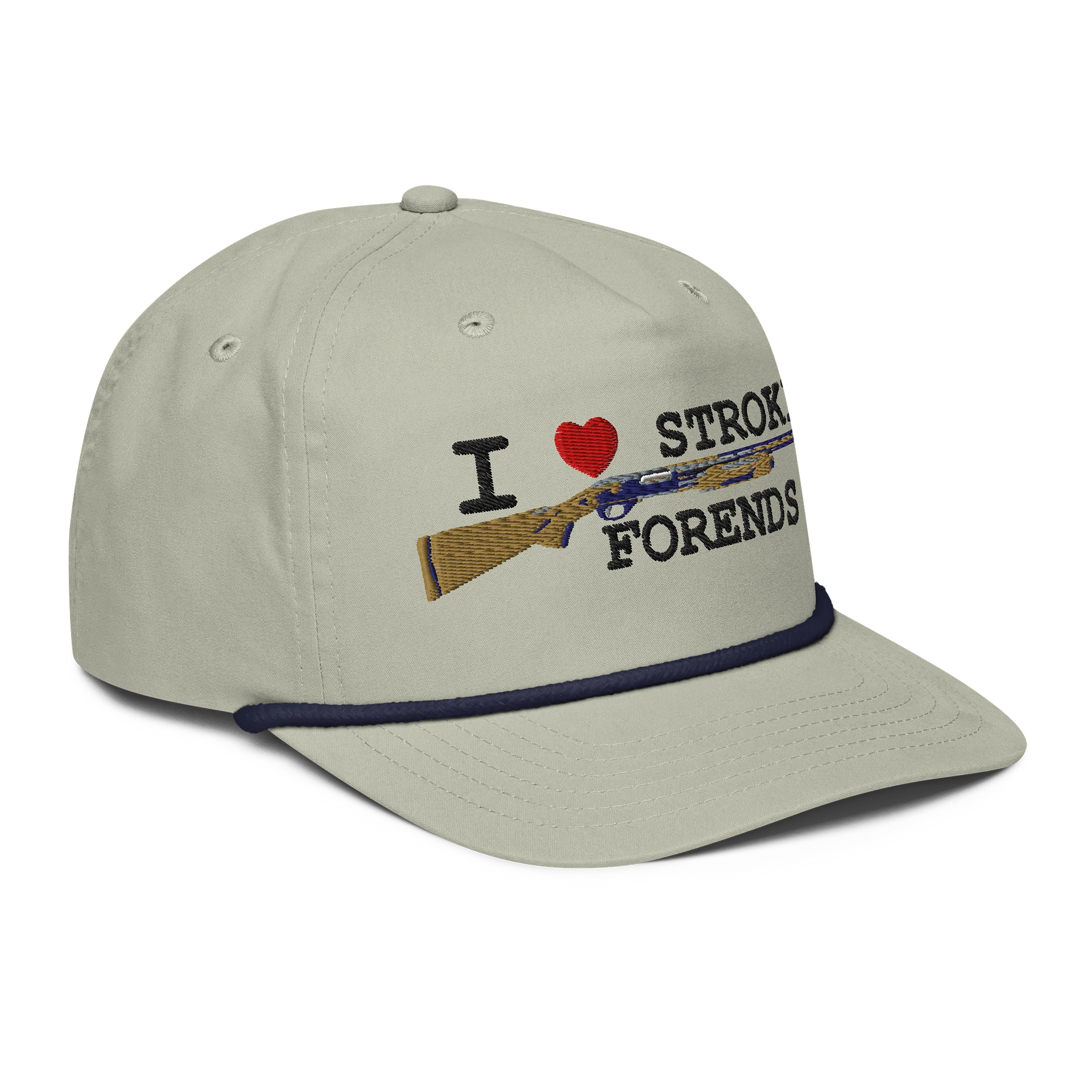 I Heart Stroking Forends Tan Rope Hat product image (2)