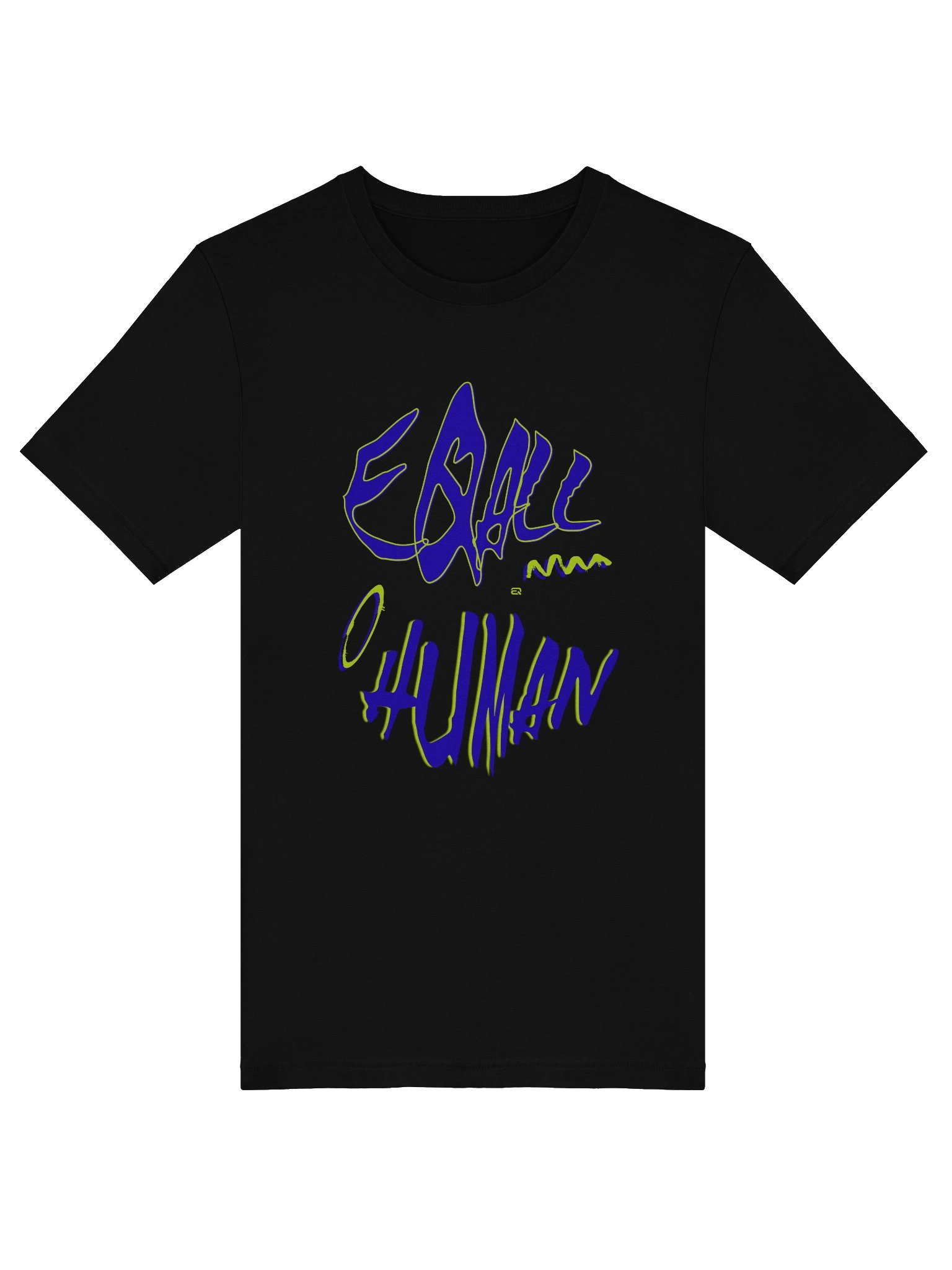 EQuALL Human_Bella + Canvas Unisex T-shirt_R3CVR.i by EQALL® Essentials_Blue / Green product image (5)