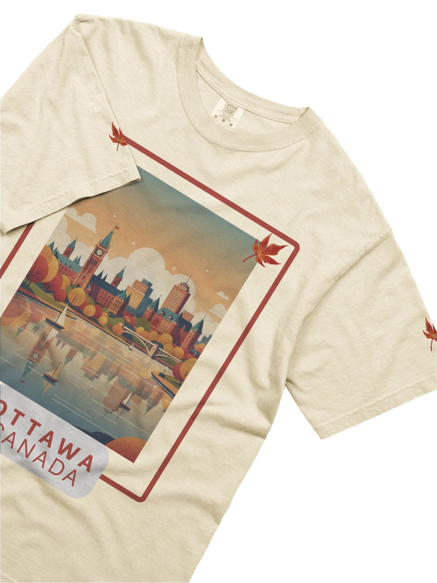 Ottawa Vibes in Comfort Colors T-Shirt product image (39)