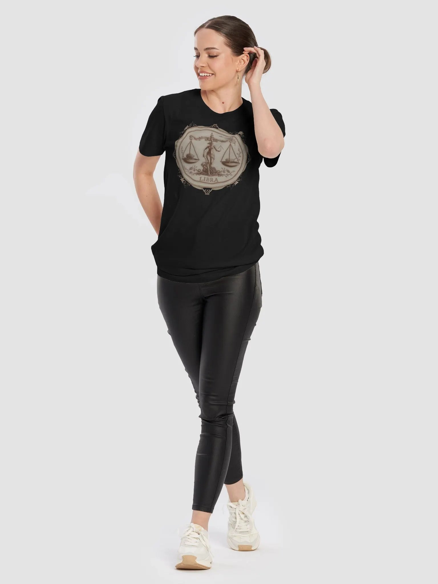 Unisex Libra Zodiac T-Shirt - Classic Scales Design, Astrology Gift product image (10)