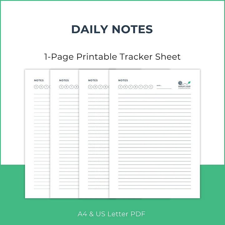 Daily Notes product image (1)