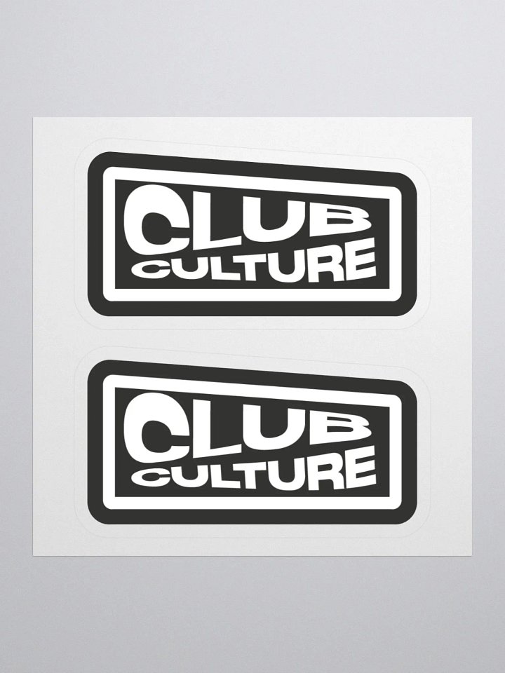 CC Logo Stickers - Grey product image (1)