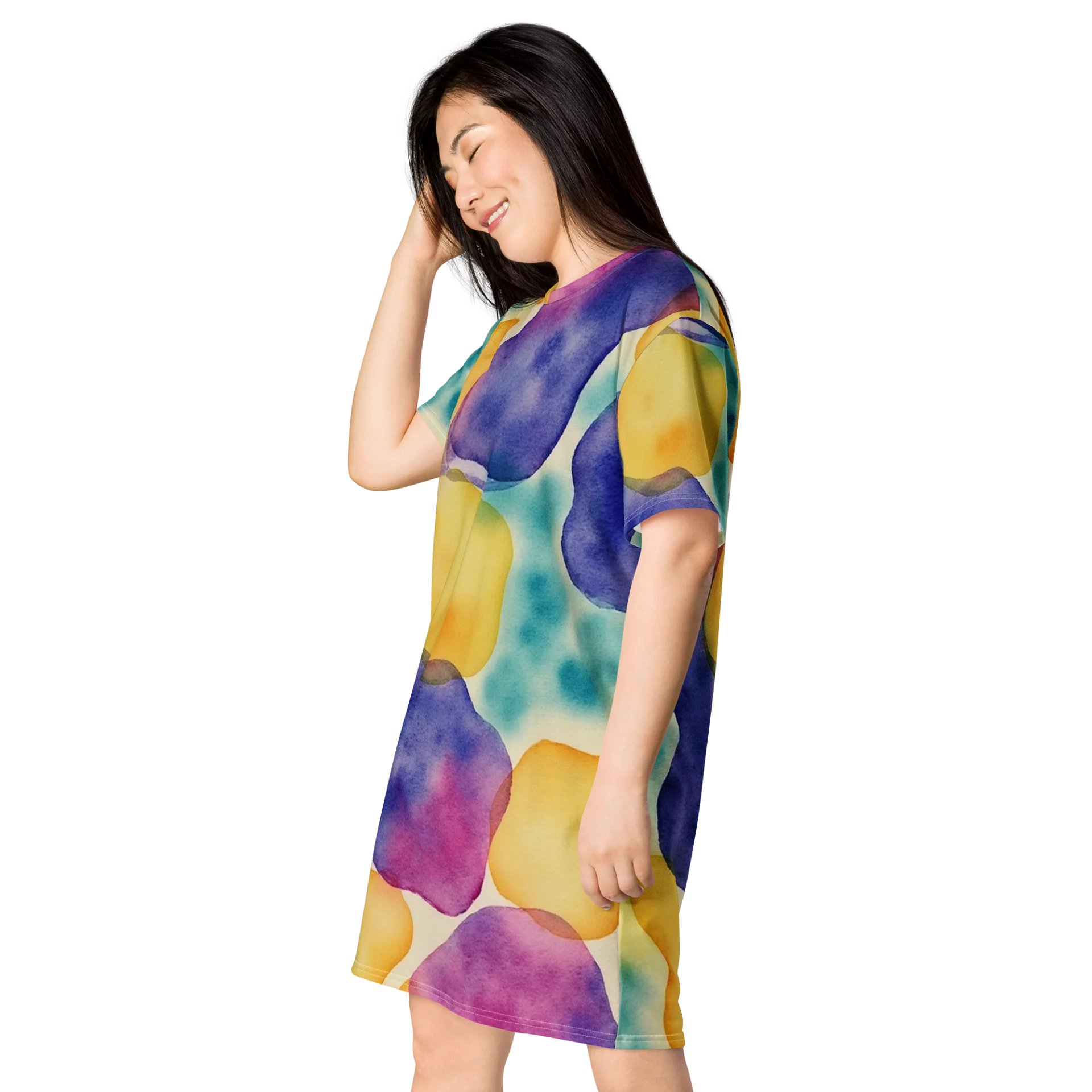 Barry Grady 'Blossom Breeze' Versatile T-Shirt Dress product image (3)
