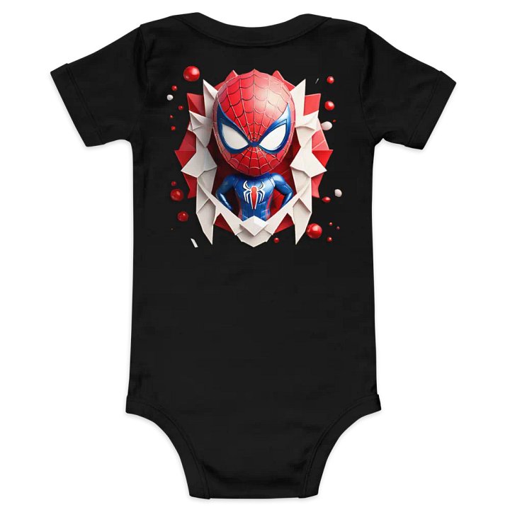 KIDS SPIDERMAN BABY SHORT SLEEVE ONE PIECE product image (2)
