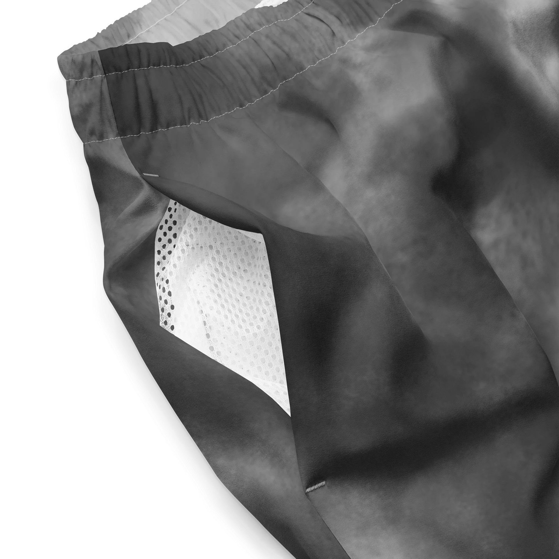 His House Mens Swimsuit - B&W Tie Dye product image (3)
