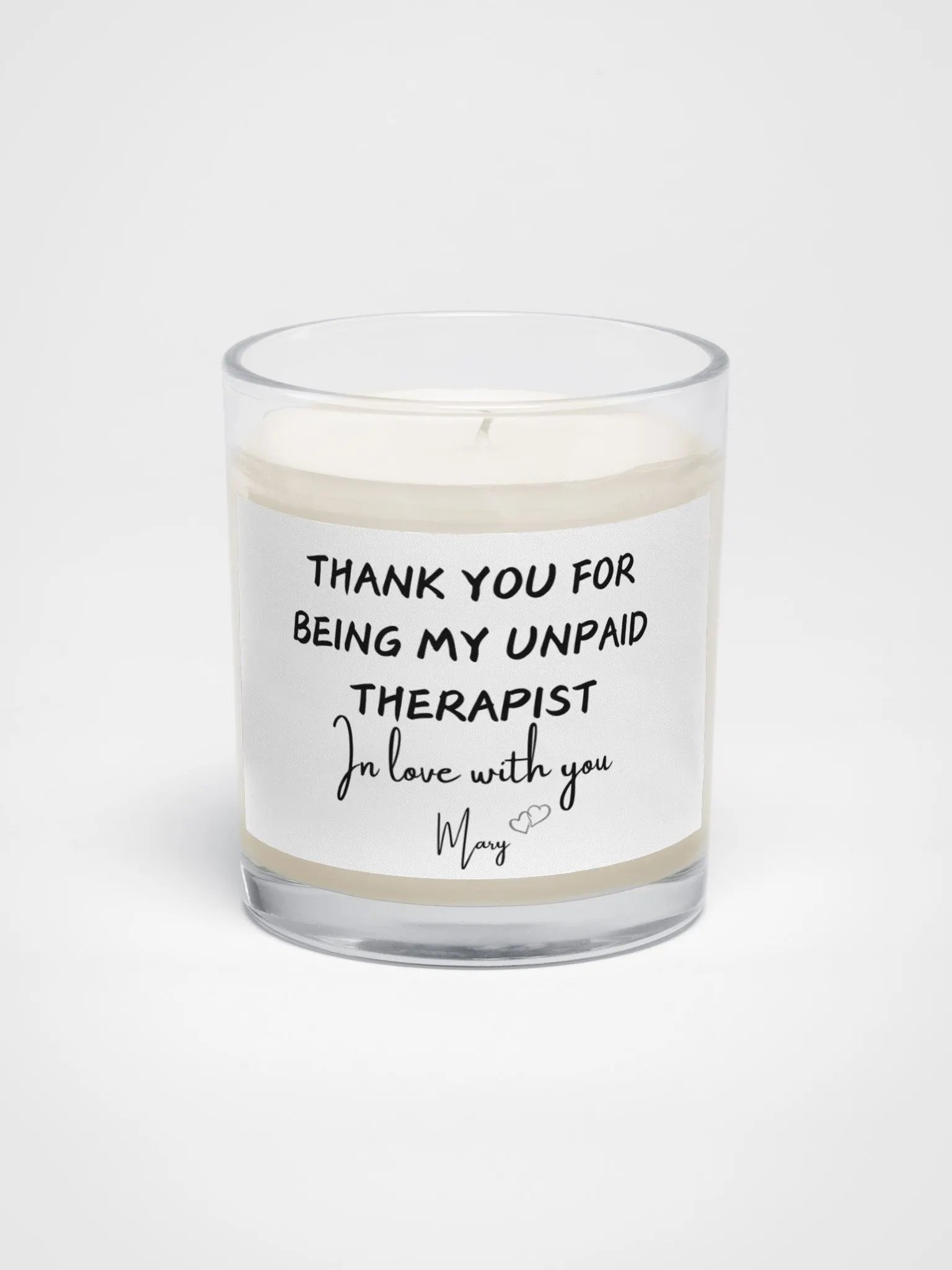 Therapy Notes Soy Candle product image (1)