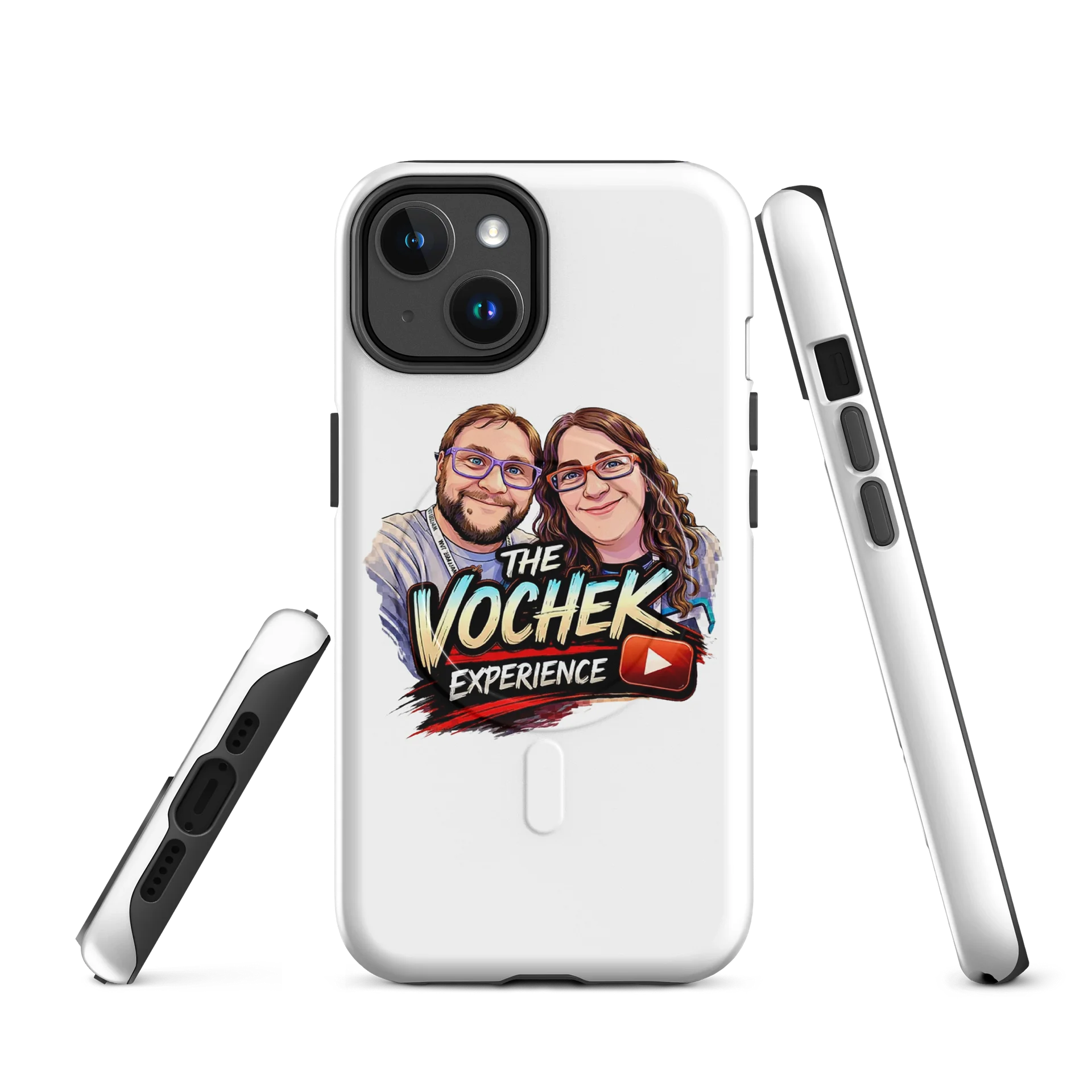 The Vochek Experience Logo MagSafe Tough Case for iPhone product image (1)