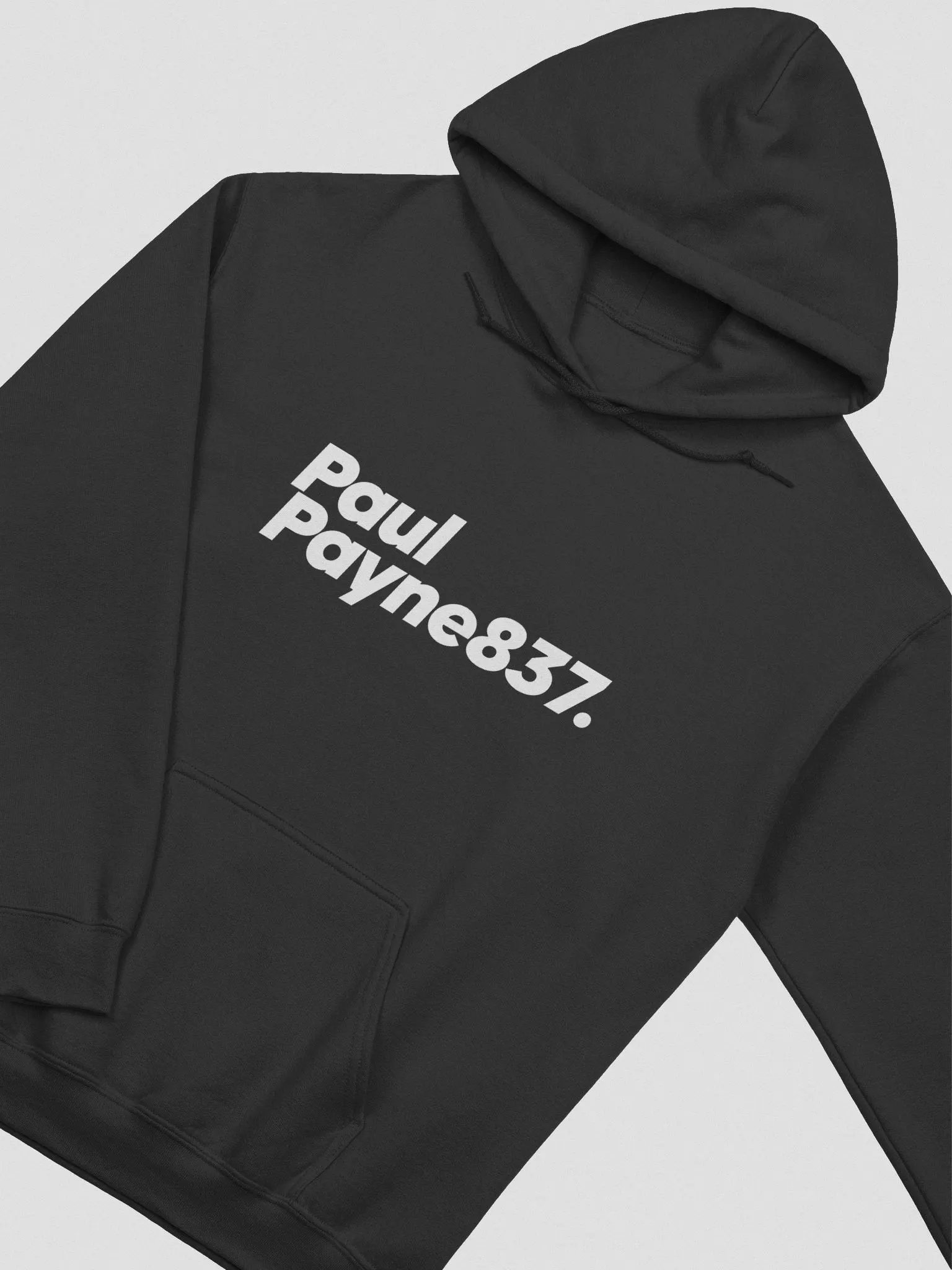 Paul Payne837 Black Hoodie product image (3)