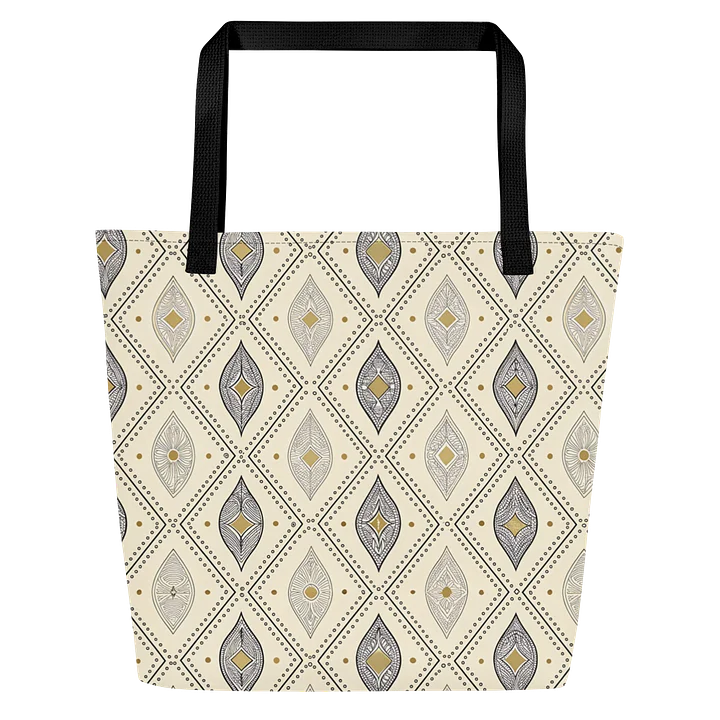 Leafy Diamond Tote Bag product image (1)