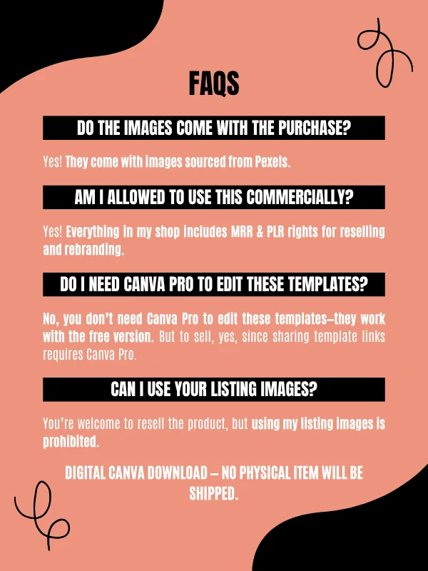 MRR/PLR Brand Board Templates in Canva product image (10)