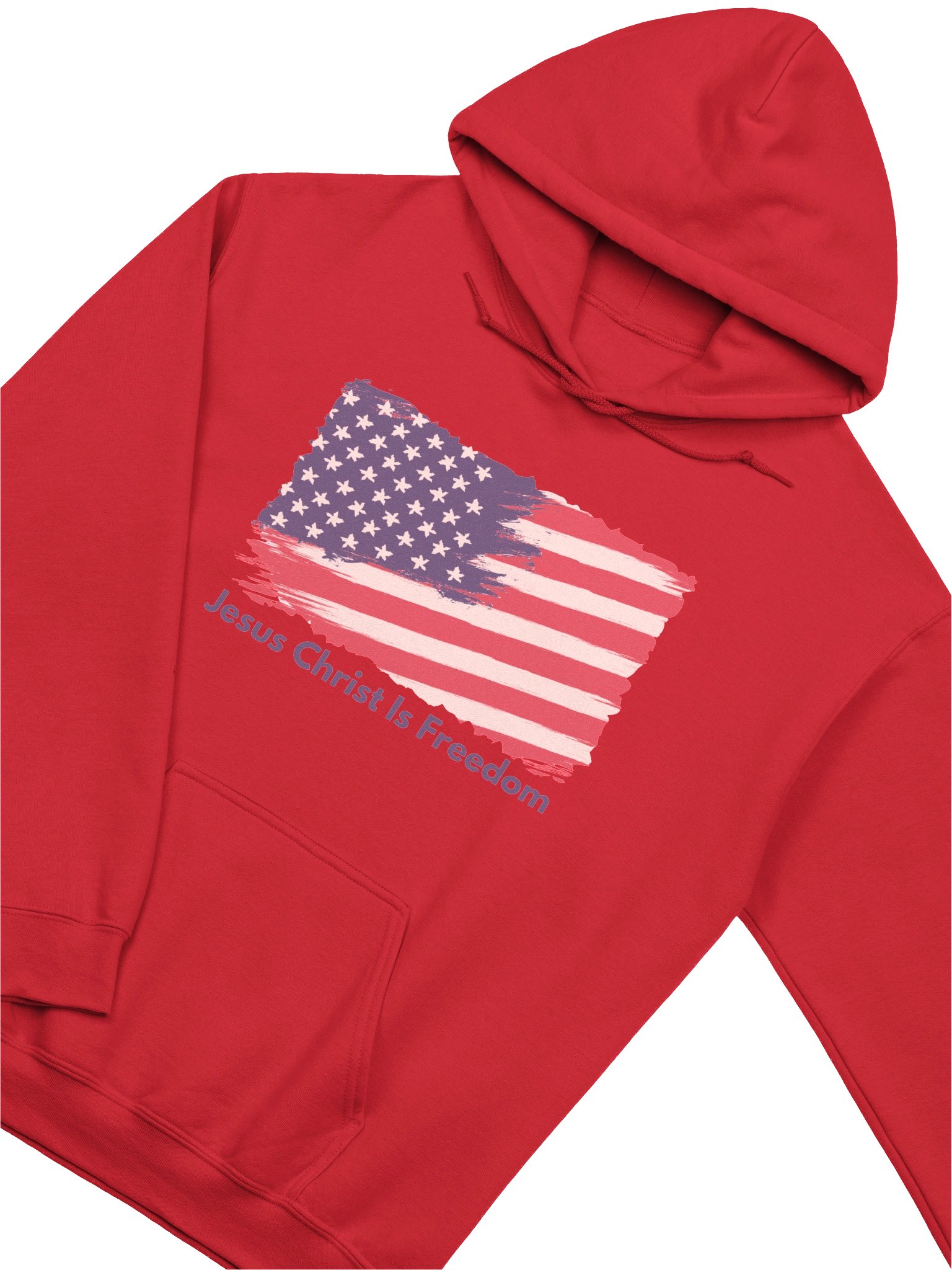 Jesus Christ Is Freedom Christian Patriotic Hoodie product image (14)