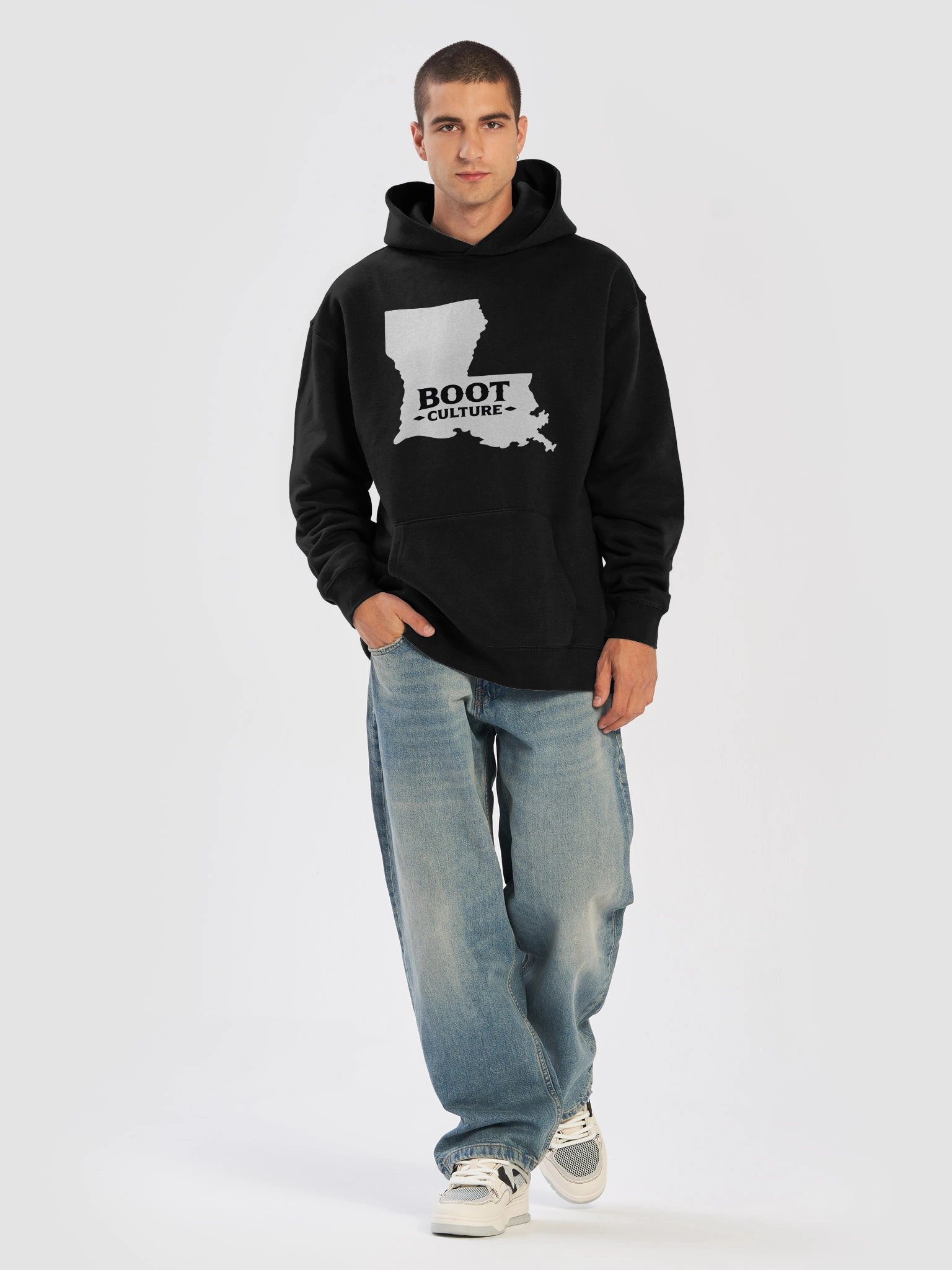 Boot Culture – Flagship Mark Hoodie (Black) product image (5)
