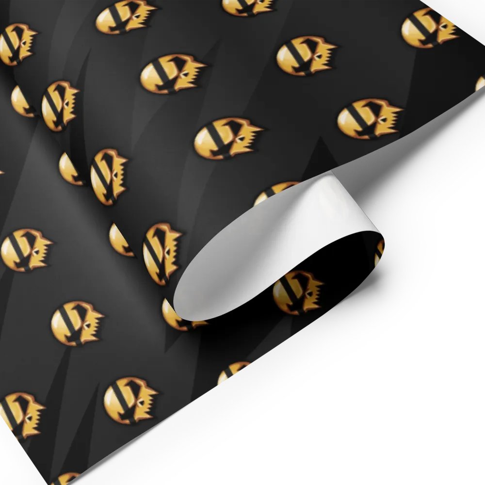 Skull Man Wrapping Paper product image (7)