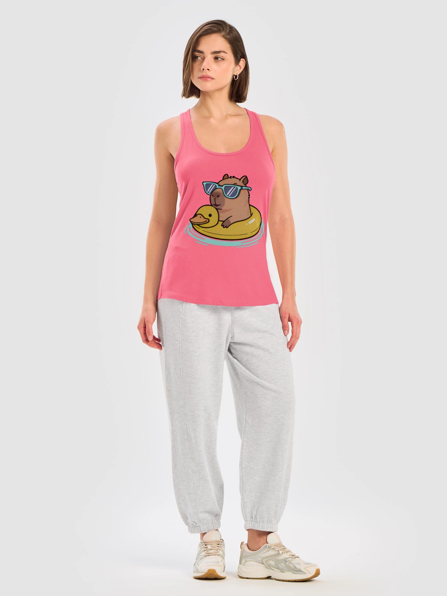 Capy Pool Tank Top product image (5)