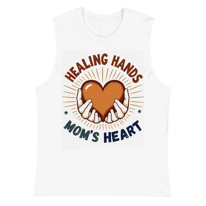 Healing Hands Mom's Heart Muscle Tank product image (2)