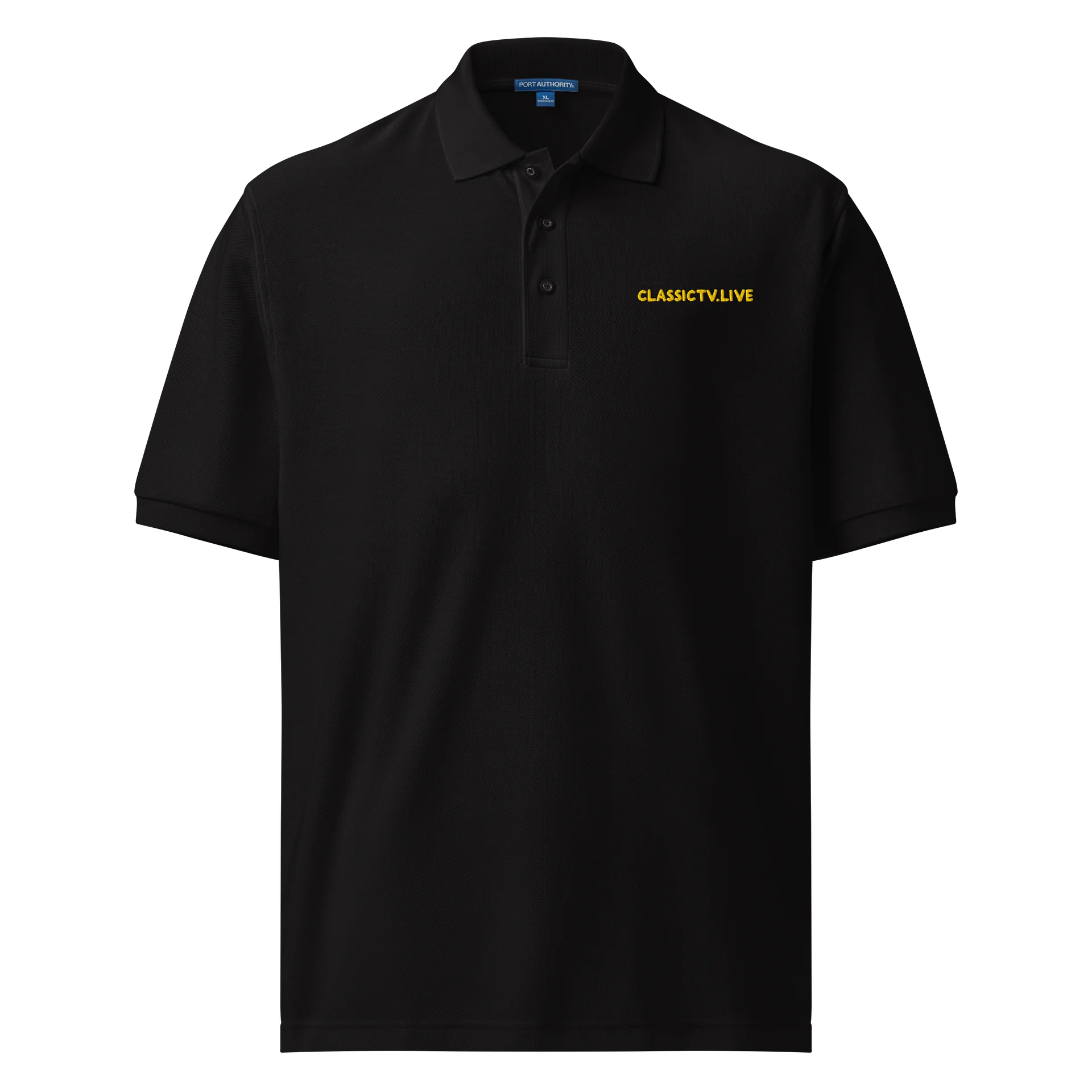 "ClassicTV.Live" Embroidered Collared Shirt product image (1)