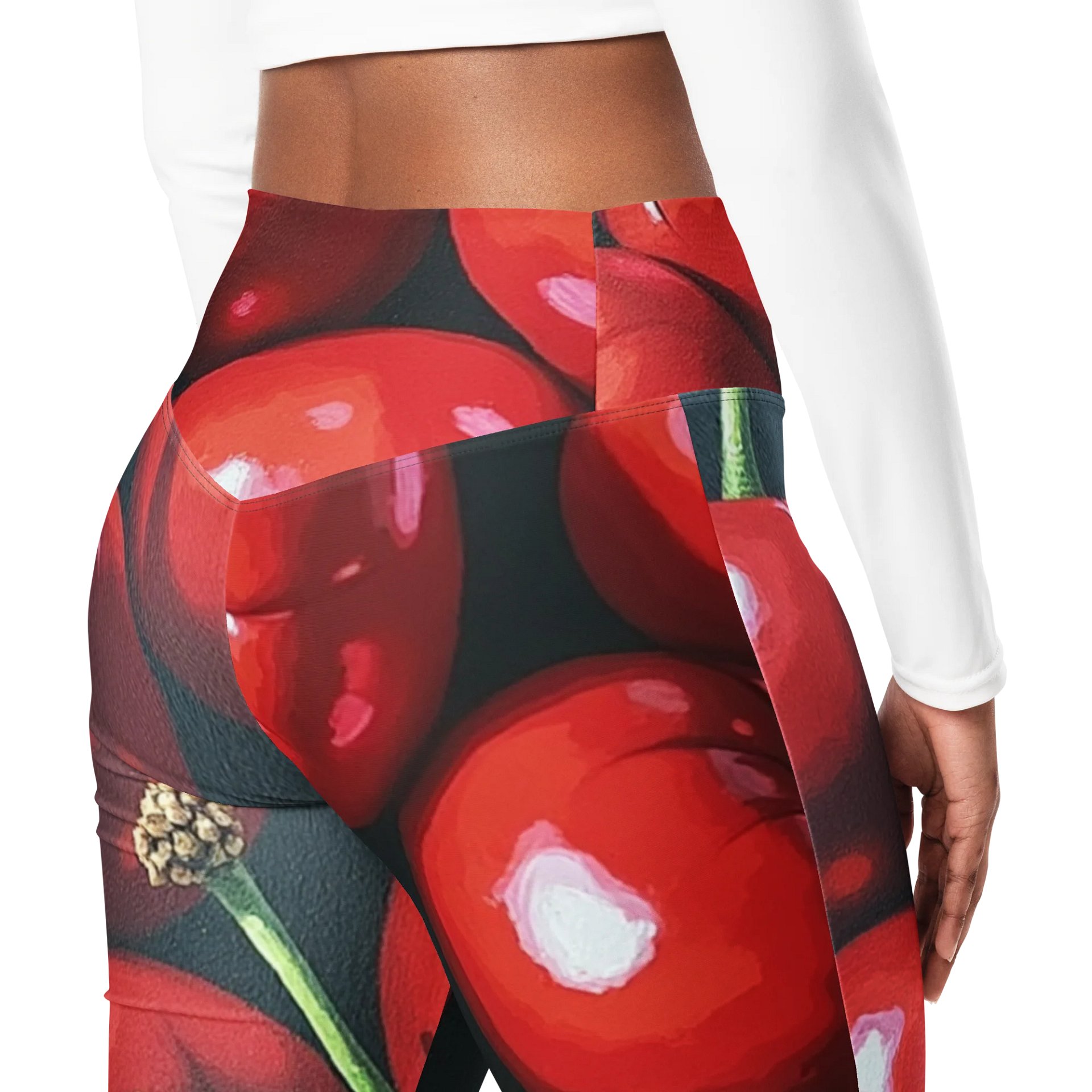 Barry Grady Cherries Flare Leggings product image (5)