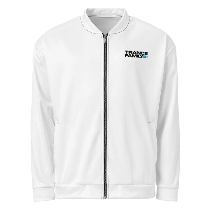 White Unisex Bomber Logo product image (1)