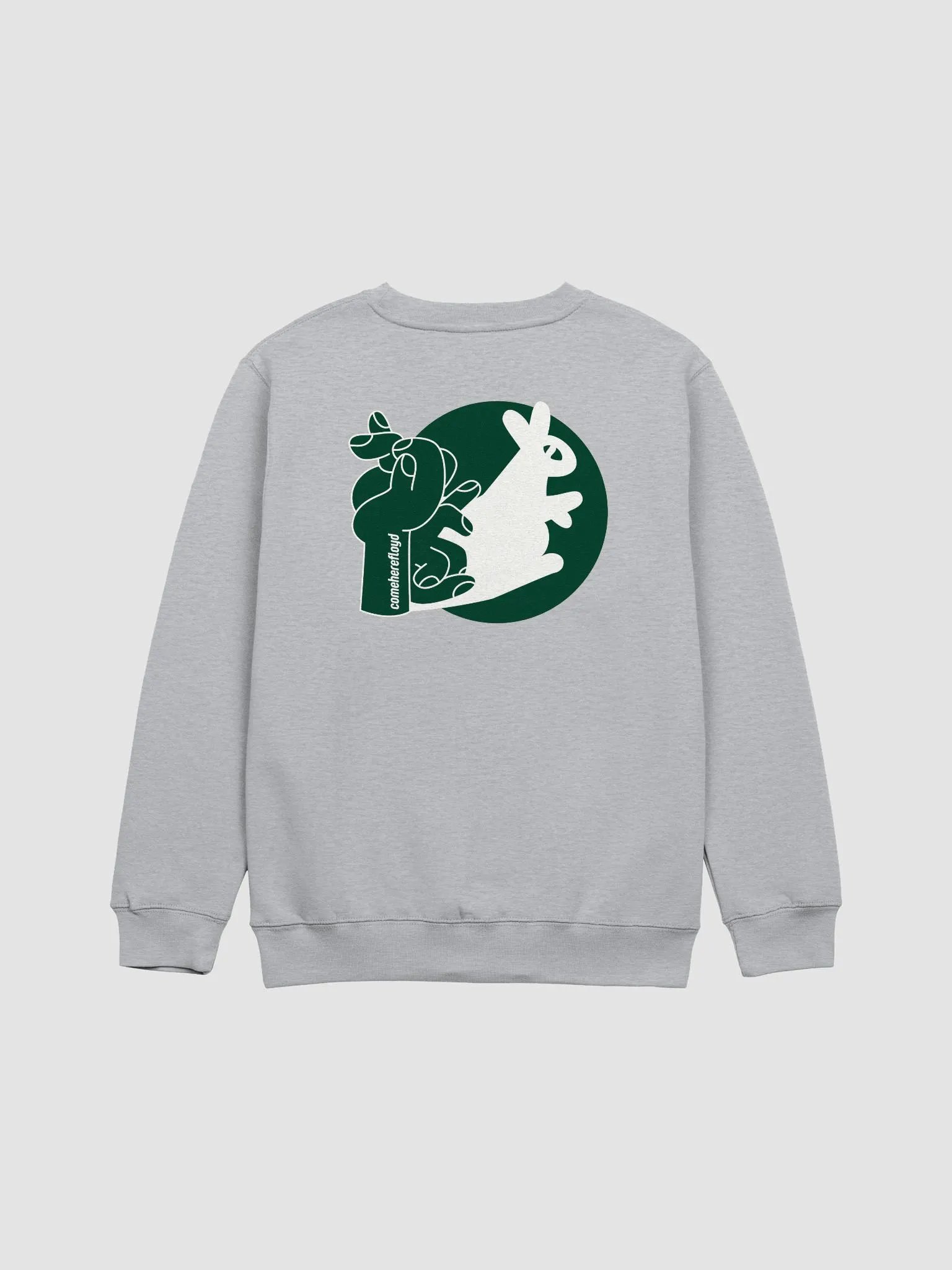 comeherefloyd BRIGADE MAX HAND SHADOW Crewneck Sweatshirt product image (1)