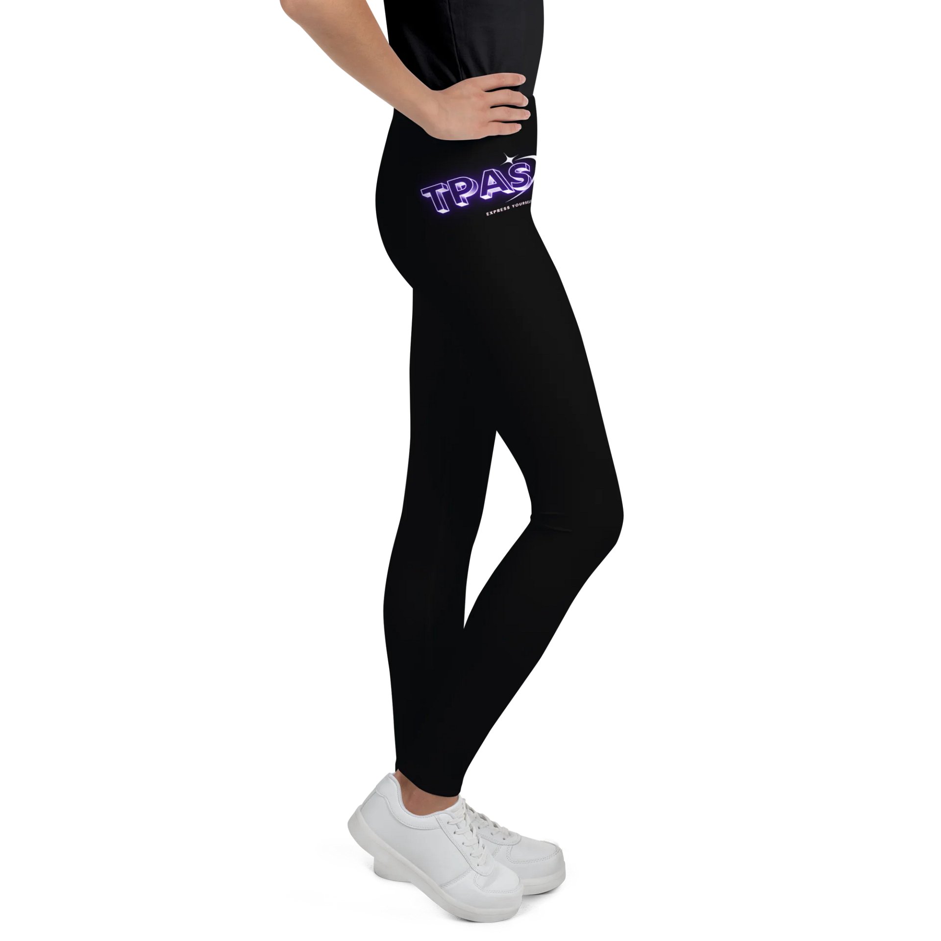 Midnight Glow Express Yourself Youth leggings (Purple) product image (5)