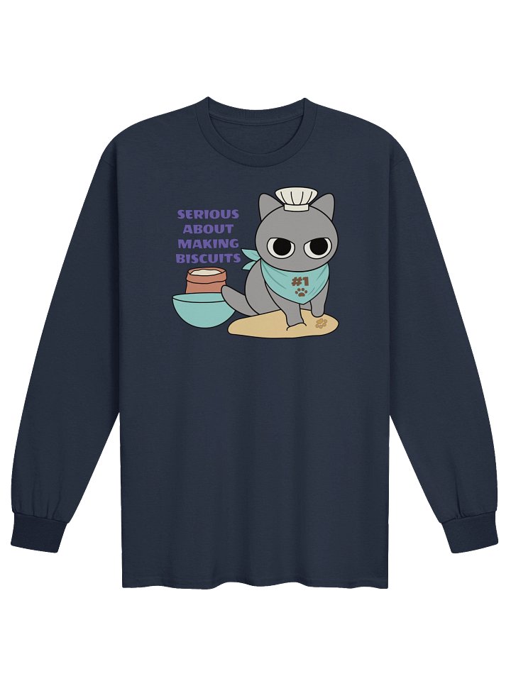 Biscuit Cat - Unisex Adult Long Sleeve T-shirt product image (4)