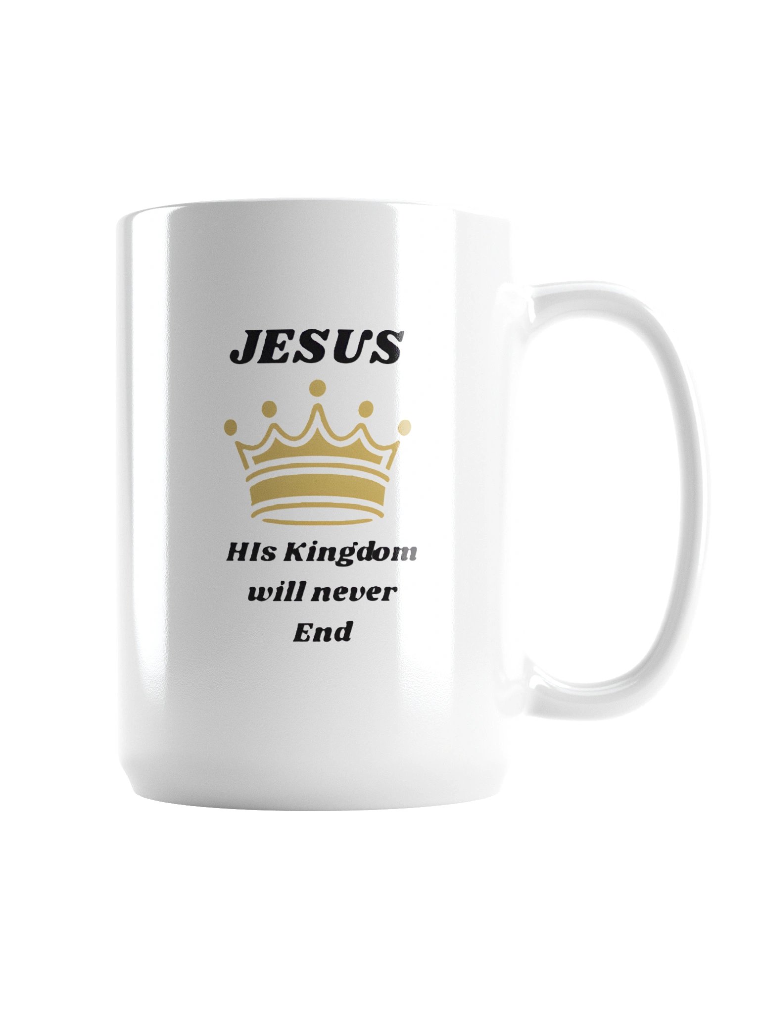 Eternal Reign White Glossy Mug product image (2)
