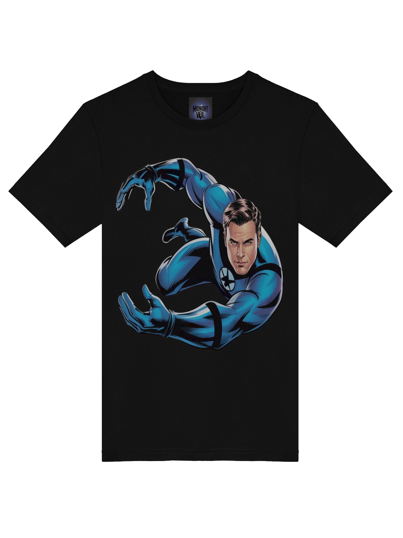 Mister Fantastic Lithe Limb Supersoft T-Shirt – Azure Stretch Sentinel product image (7)