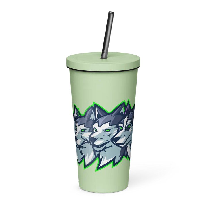 4 Dogs Tumbler with straw! product image (1)