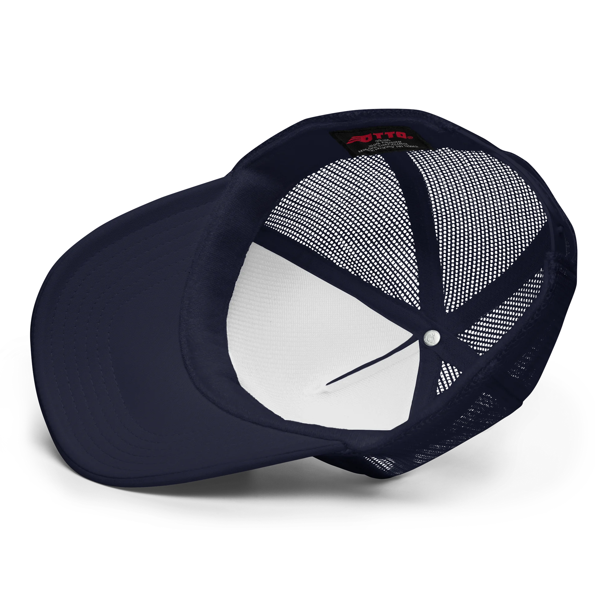 🩷 Soft Heart Club | Navy Blue Trucker Hat 🧢 product image (4)