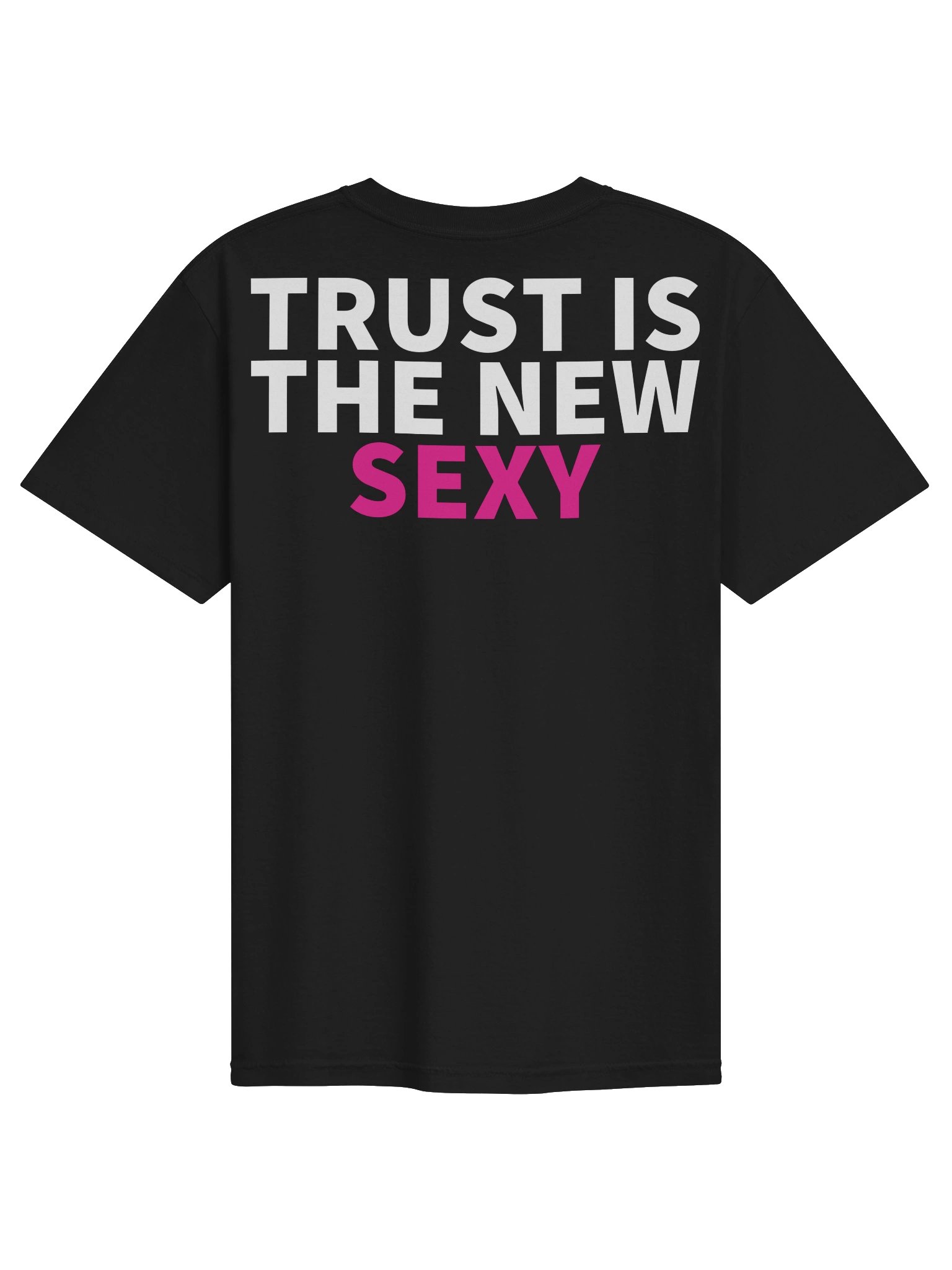 DateDish® Tee - "Trust Is the New Sexy" Back Print product image (2)