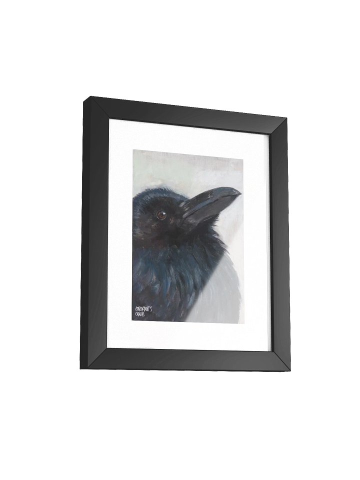 Framed Raven Print - Painted Live 2/9/2026 product image (5)