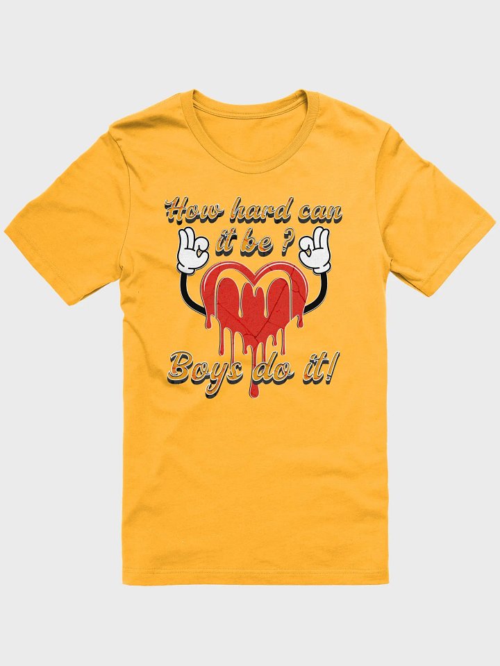 How Hard Can It Be Boys Do It Iconic Soft Tee product image (1)