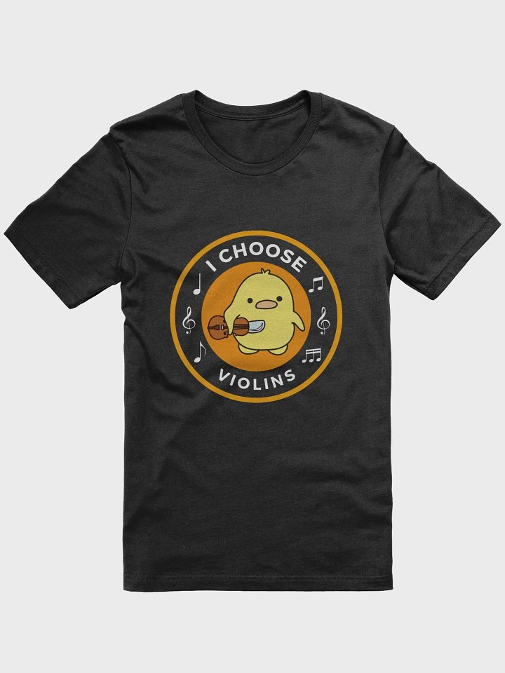 I choose violins Bella+Canvas Supersoft T-Shirt product image (1)