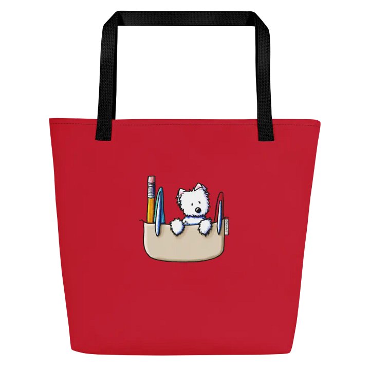 Westie Pocket Guard Tote product image (1)