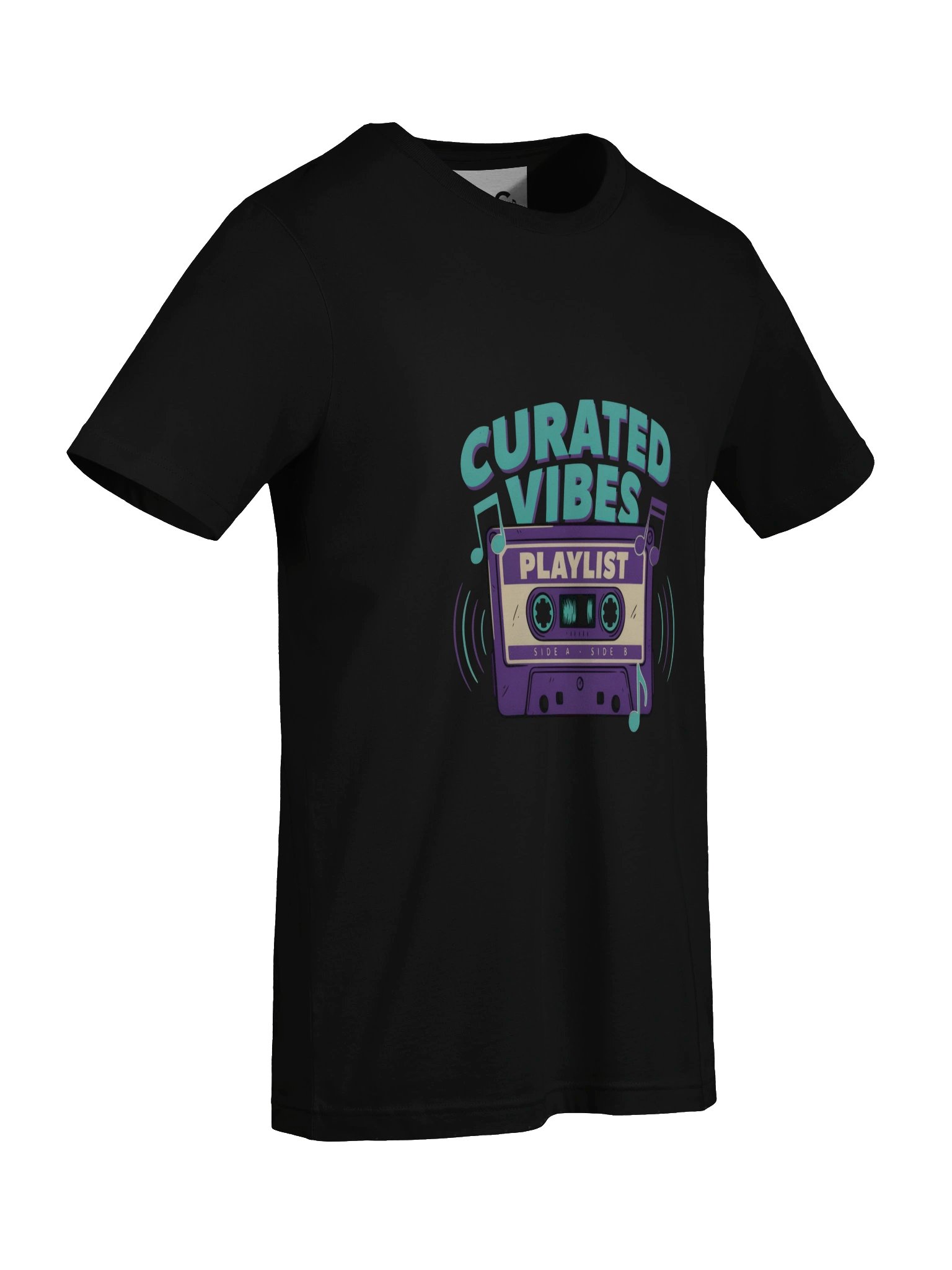 Curated Vibes Cassette Playlist Tee product image (41)