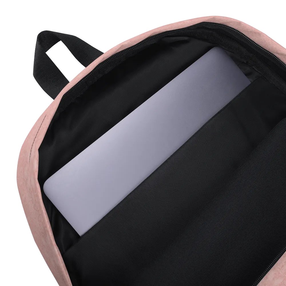 Coral Floral Backpack product image (8)
