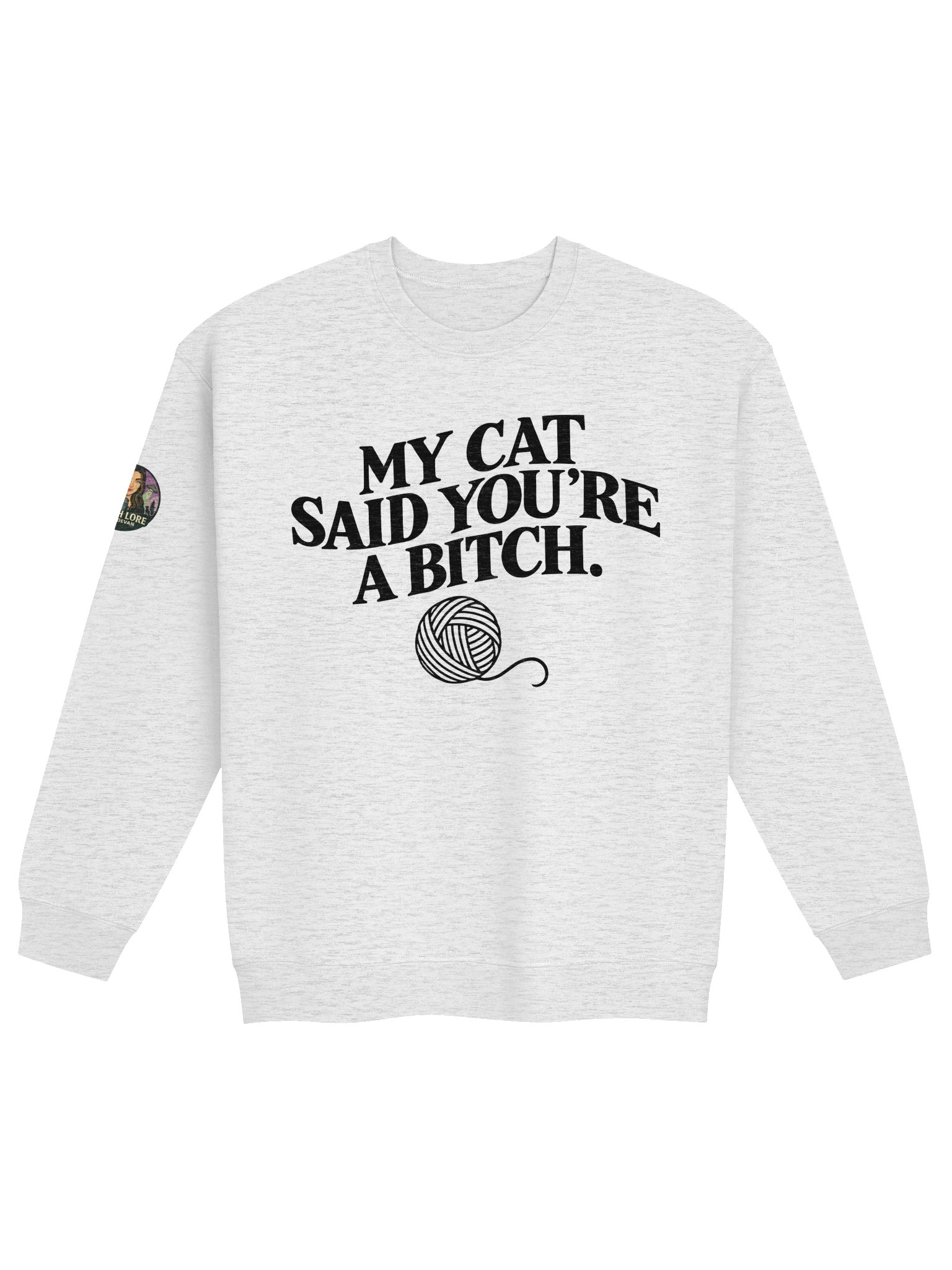 MERLIN SAID...CLASSIC CREW NECK SWEATSHIRT product image (42)