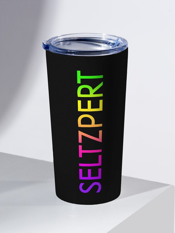 Seltzpert Drink Tumbler (Black) | Rainbow Paradise product image (2)