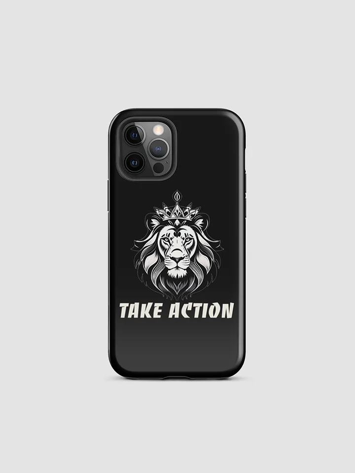 Durable Take Action Case for iPhone Black product image (2)
