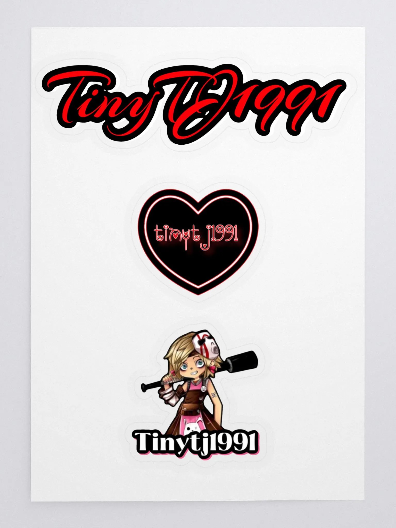 TinyTJ1991 Sticker Collab product image (1)