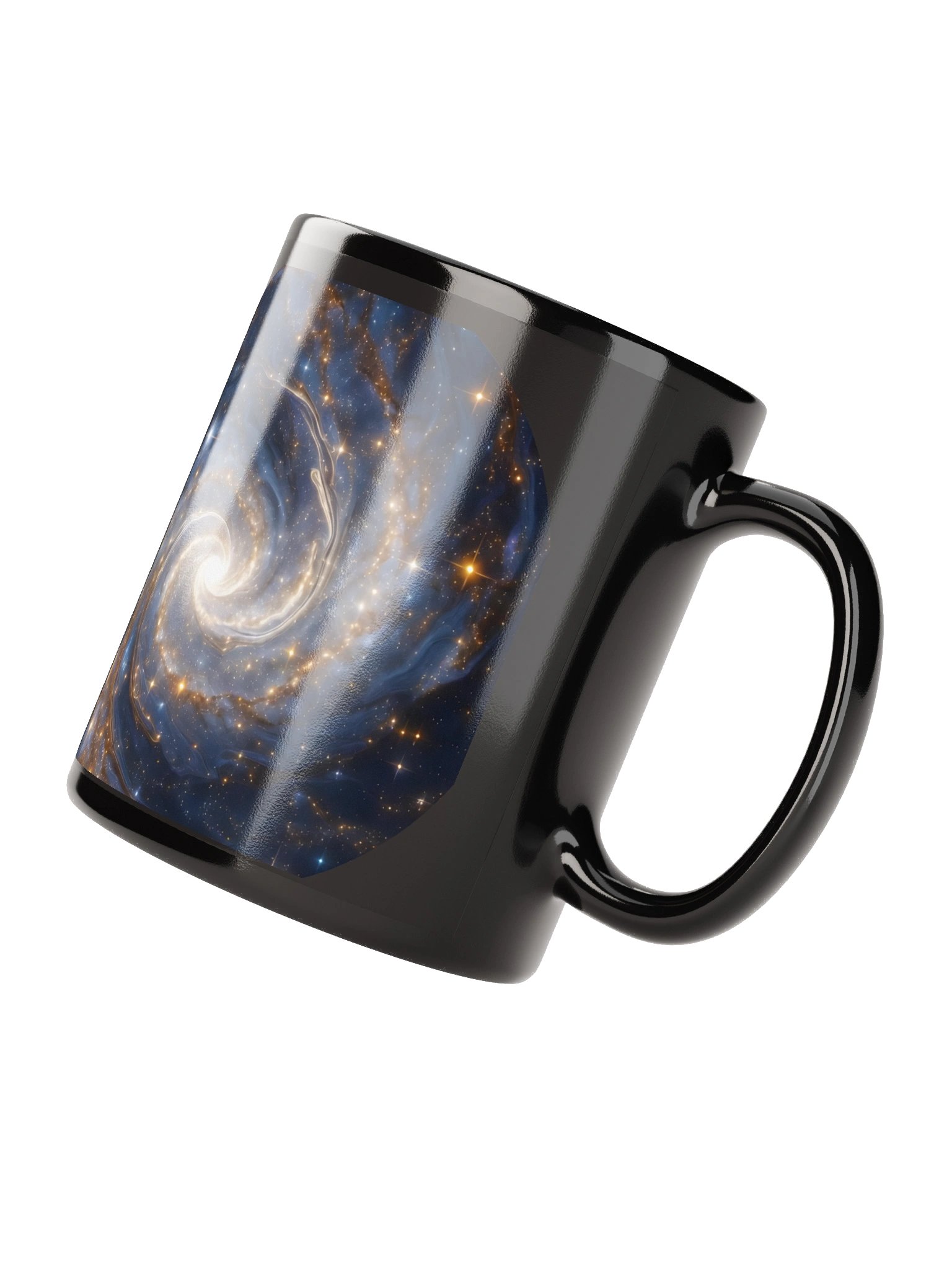 Milky-Way Black Glossy Mug product image (4)