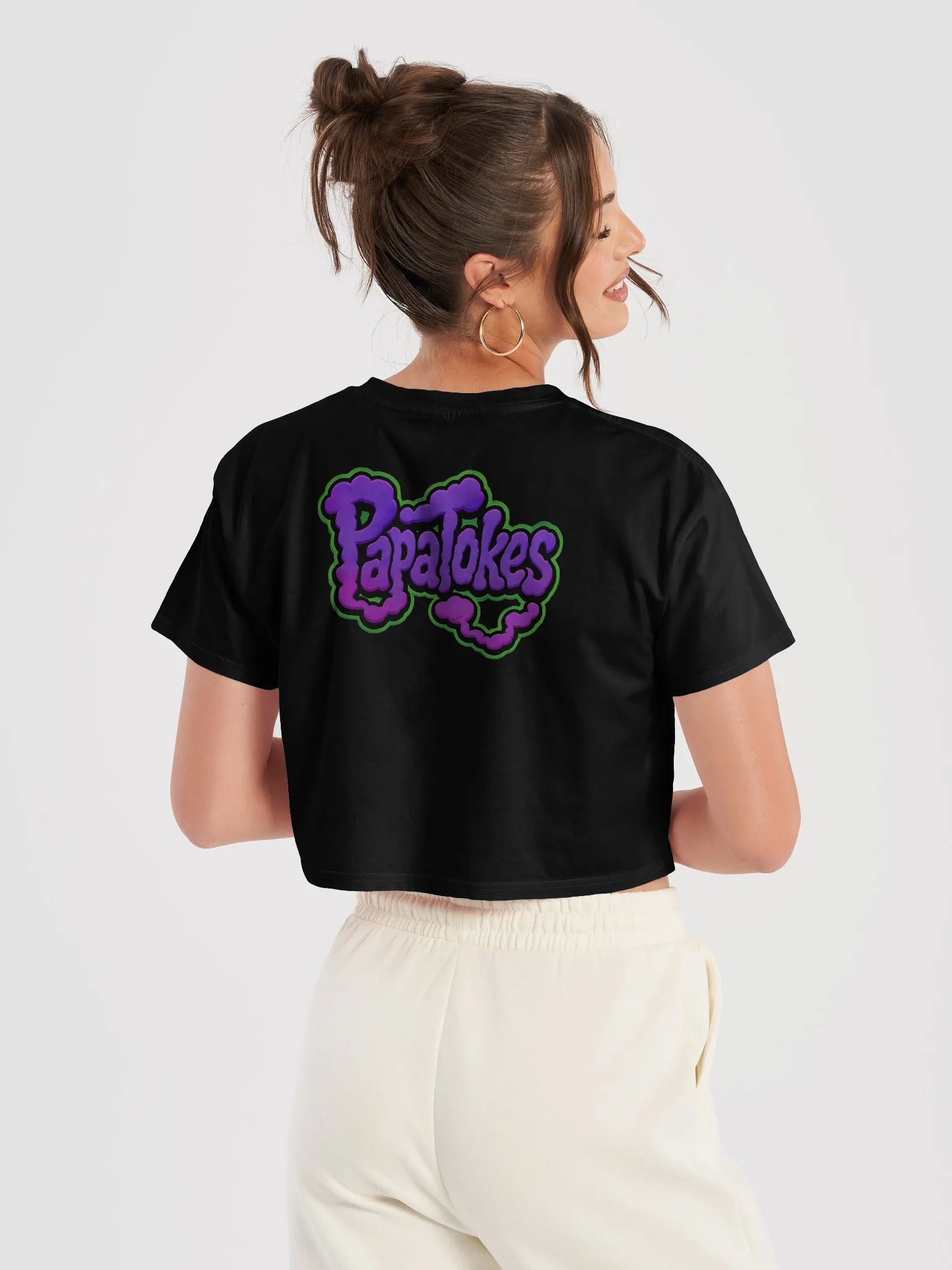 PAPATOKES Bearded Beats Crop Top product image (43)